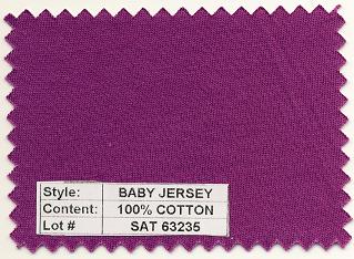 Baby Jersey 100% Cotton